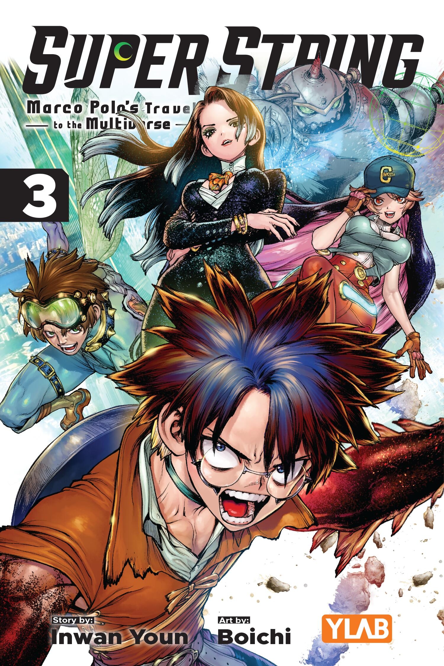 Super String: Marco Polo's Travel to the Multiverse, Vol. 3 - MangaShop.ro