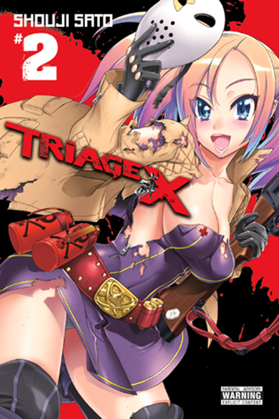 Triage X Vol.  2 - MangaShop.ro