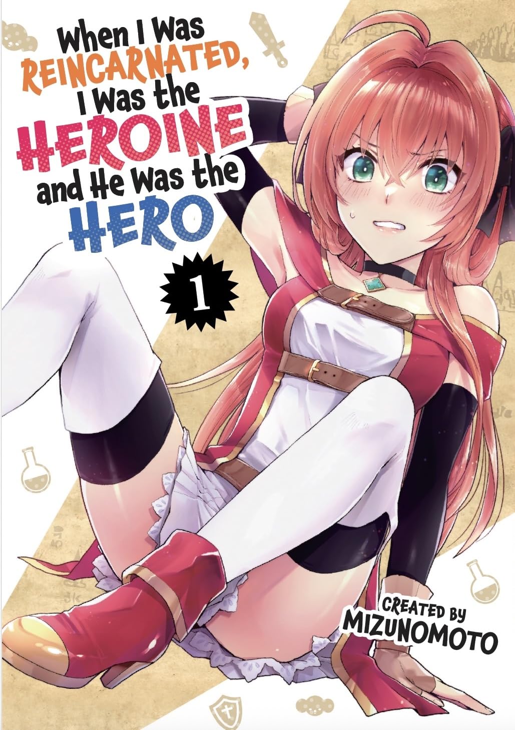 When I Was Reincarnated in Another World, I Was a Heroine and He Was a Hero Vol.1 - MangaShop.ro