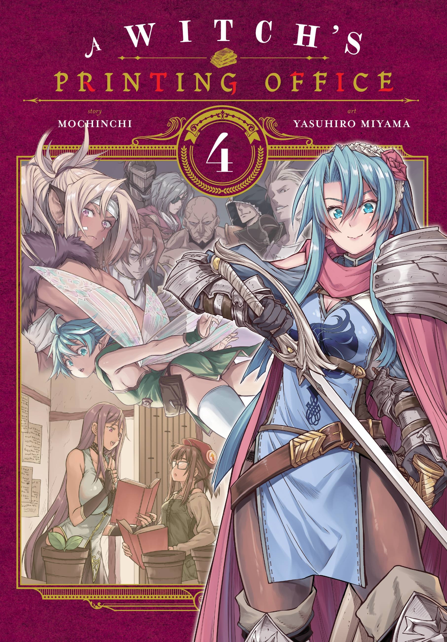 A Witch's Printing Office Vol.  4 - MangaShop.ro