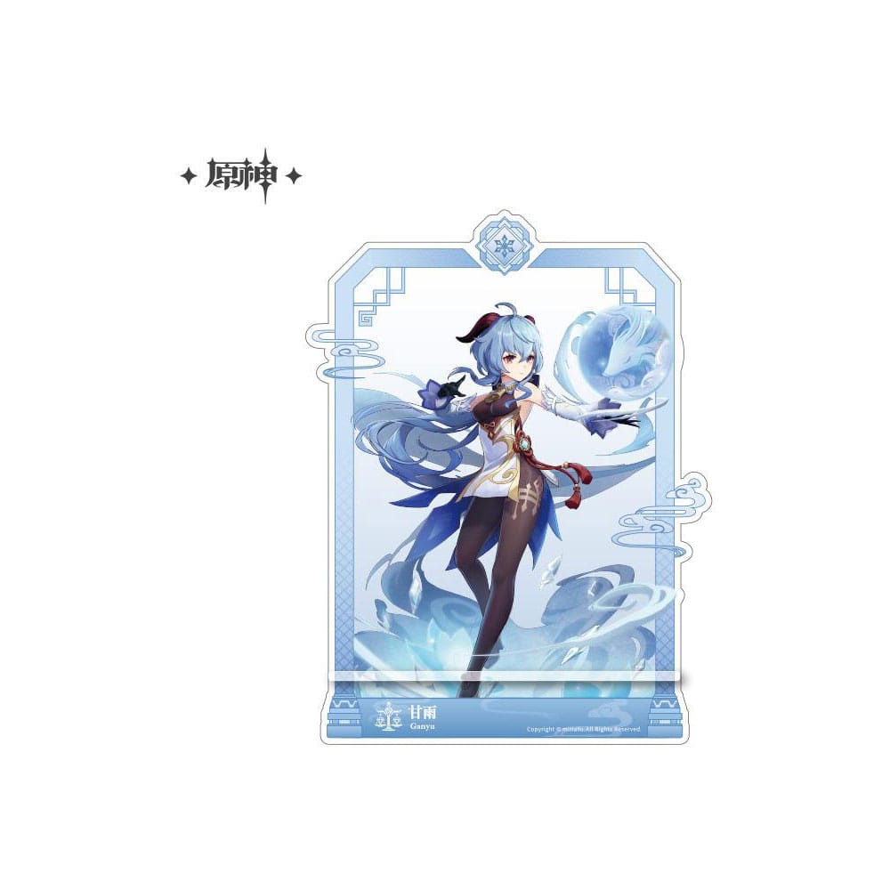 Genshin Impact Acrylic Phone Stand Ganyu 17 cm - MangaShop.ro