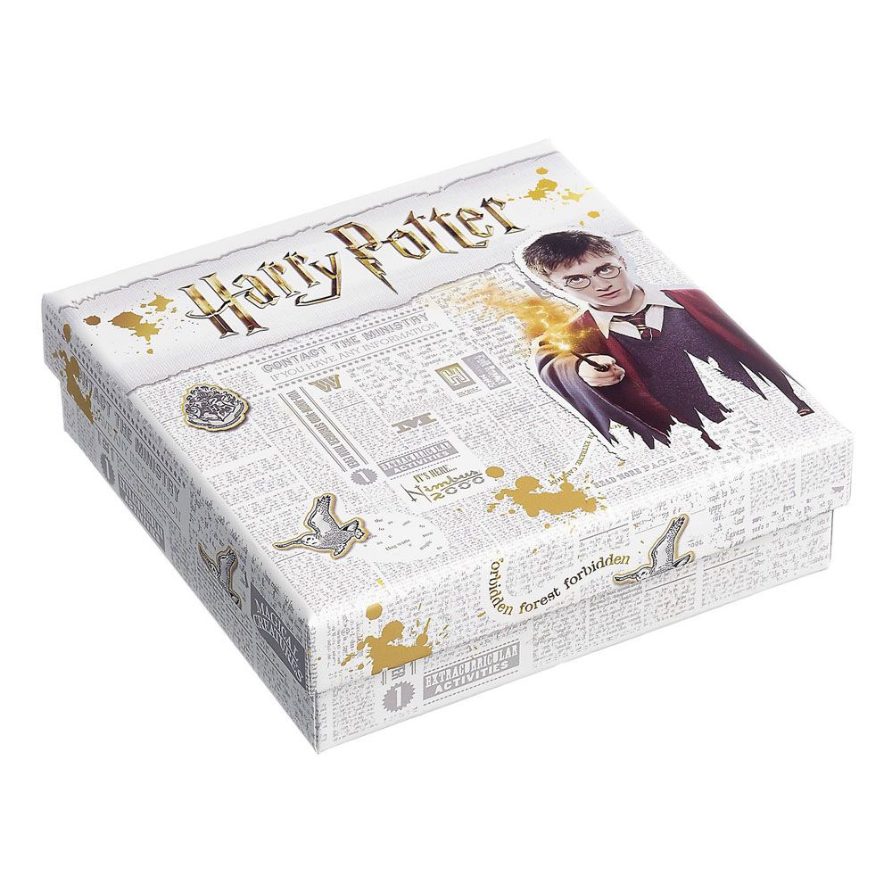 Harry Potter Bracelet Charm Set Deathly Hallows/Snitch/3 Spell Beads (silver plated) - MangaShop.ro