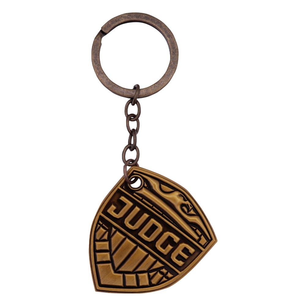 2000 AD Keychain Judge Dredd Badge Limited Edition - MangaShop.ro