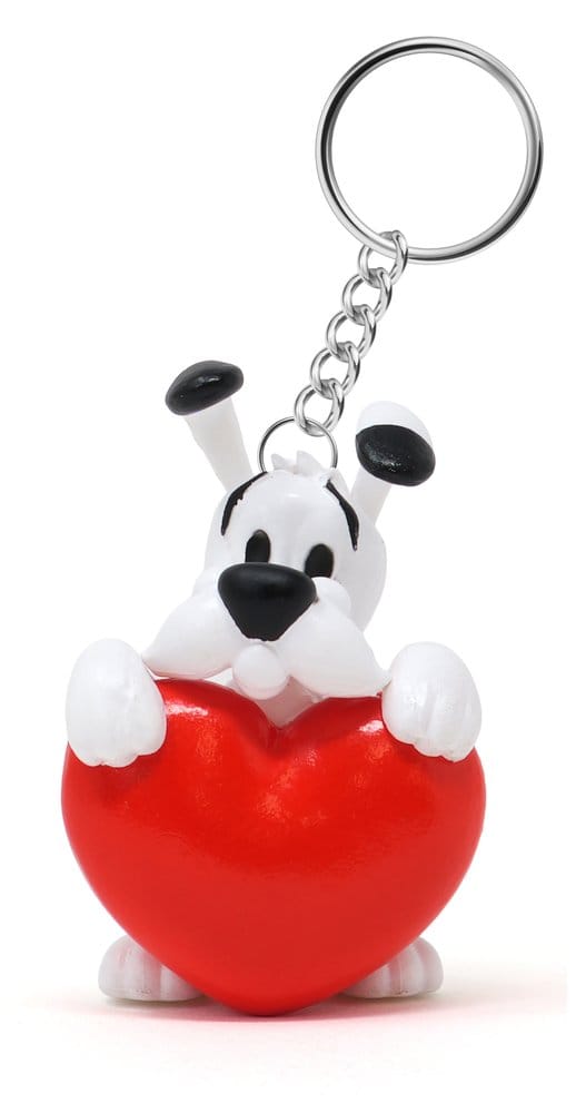 Asterix Keychain Dogmatix Red Heart - MangaShop.ro