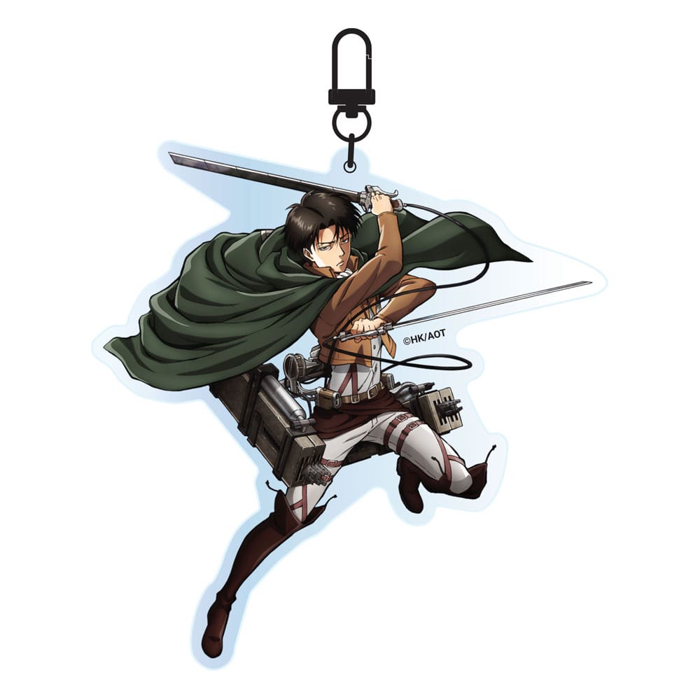 Attack on Titan Acrylic Keychain Levi - MangaShop.ro