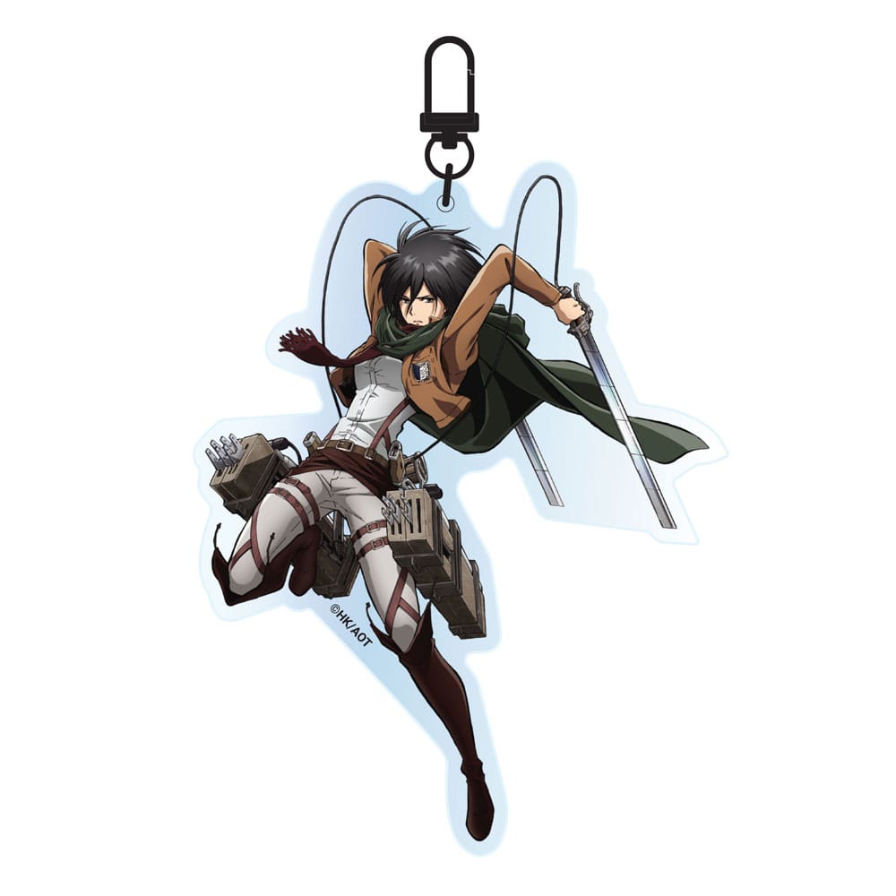 Attack on Titan Acrylic Keychain Mikasa Ackermann - MangaShop.ro
