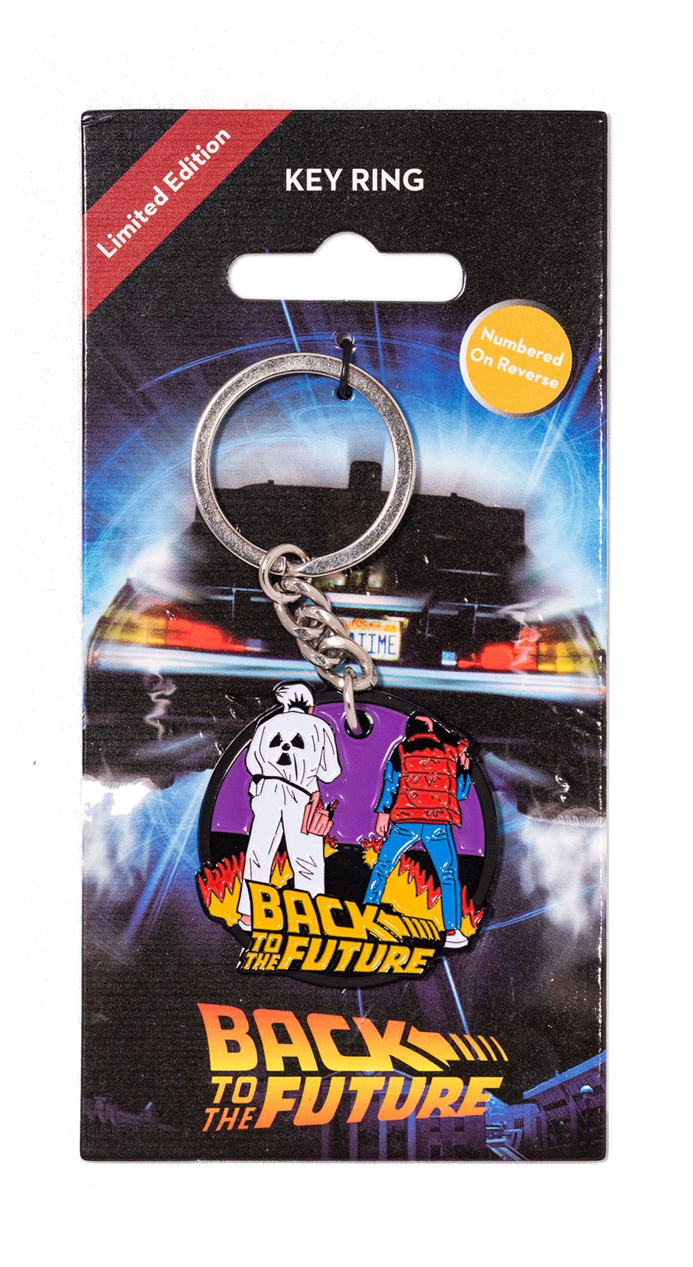 Back to the Future Metal Keychain Marty & Doc - MangaShop.ro