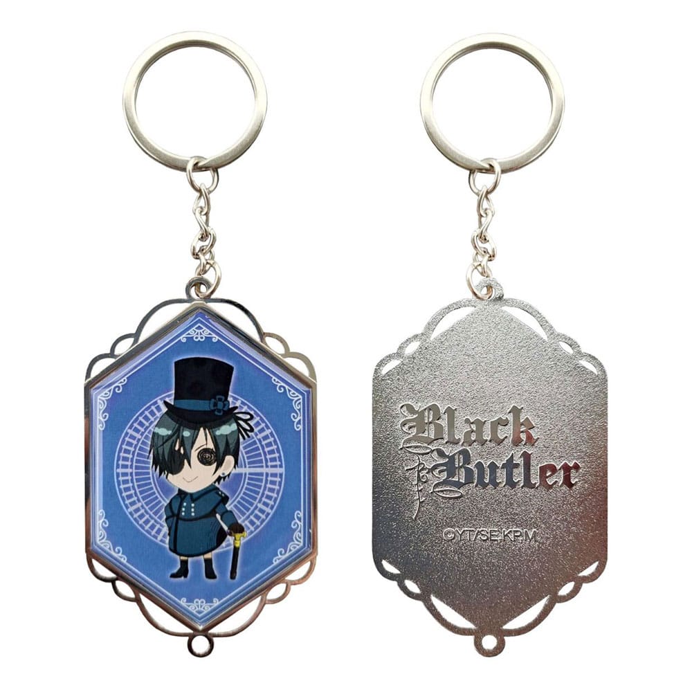 Black Butler PVC Keychain Ciel Motive B - MangaShop.ro