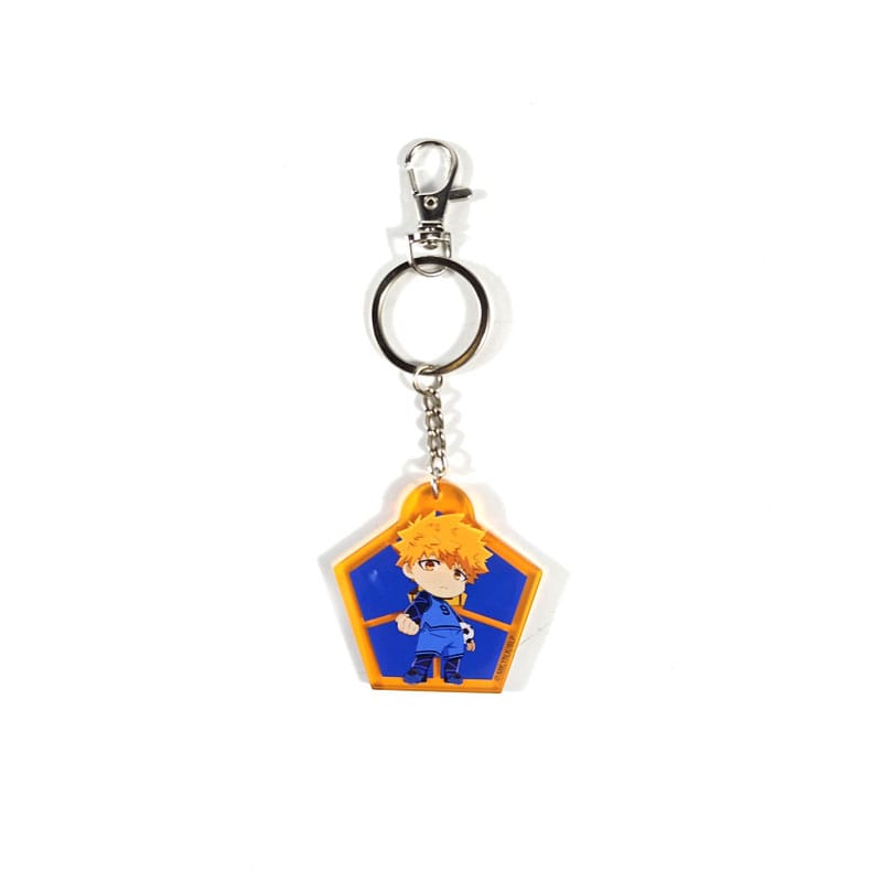 Blue Lock Acrylic Keychain Rensuke Kunigami Chibi Style 5 cm - MangaShop.ro