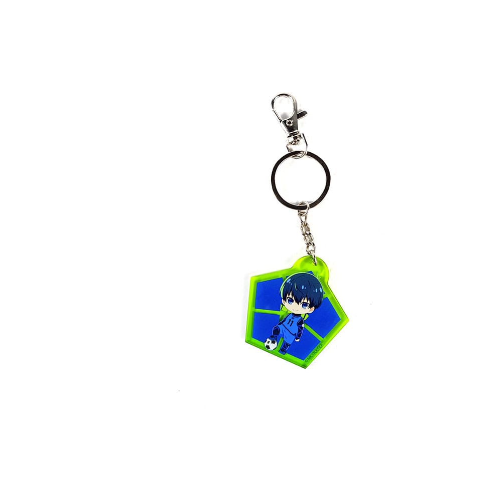 Blue Lock Acrylic Keychain Yoichi Isagi Chibi Style 5 cm - MangaShop.ro