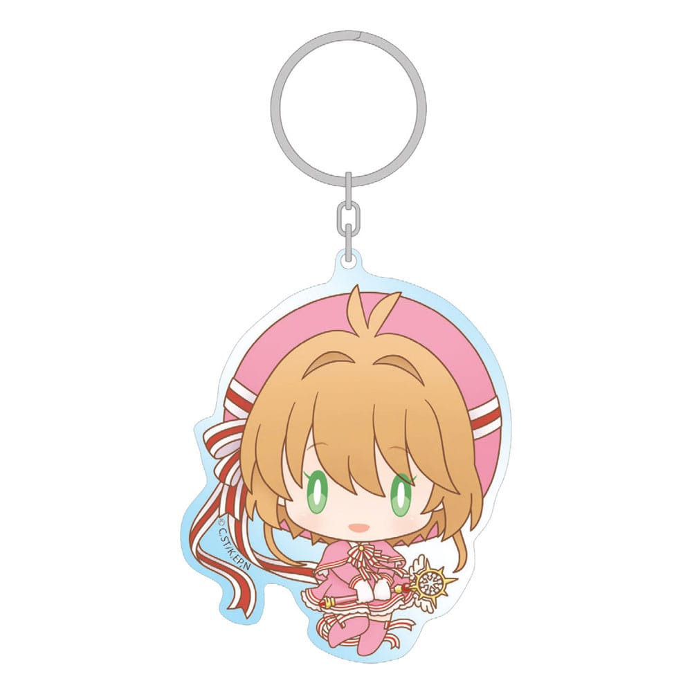 Card Captor Sakura: Clear Card Acrylic Keychain Sakura Kinomoto 8 cm - MangaShop.ro