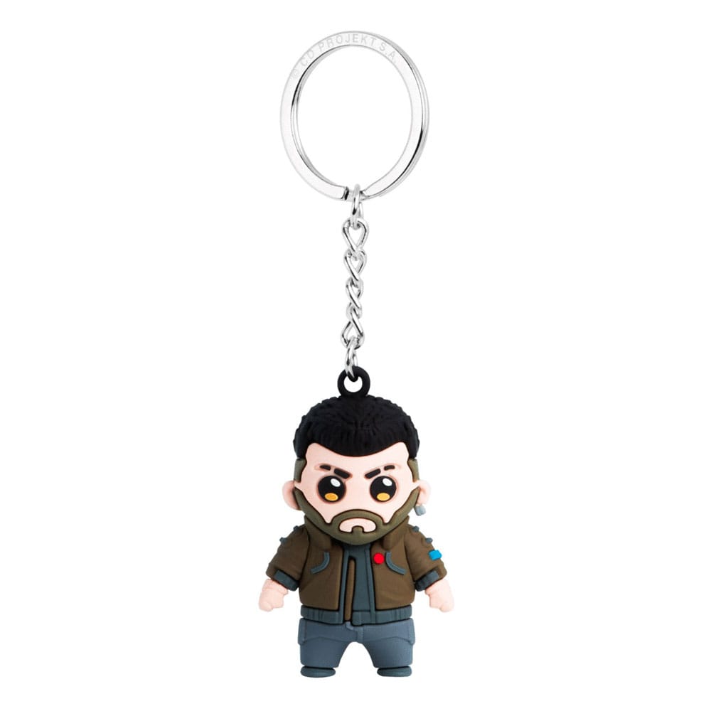 Cyberpunk 2077 Vinyl Keychain V-Male - MangaShop.ro
