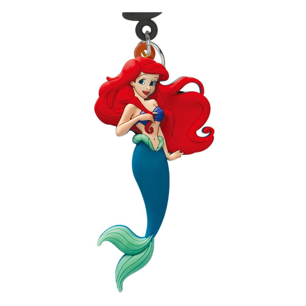 Disney Princess Soft Touch PVC Bag Clip Ariel - MangaShop.ro
