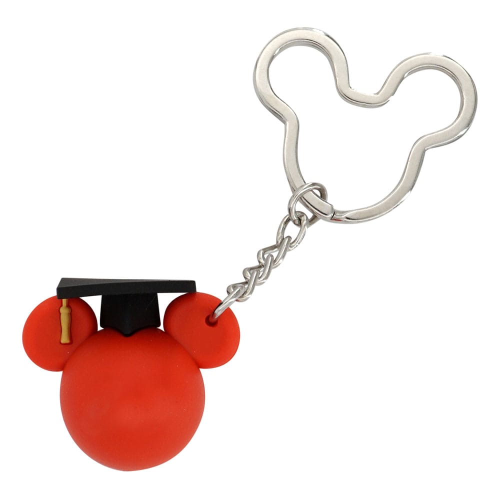 Disney Ball Keychain Mickey Graduation Red - MangaShop.ro