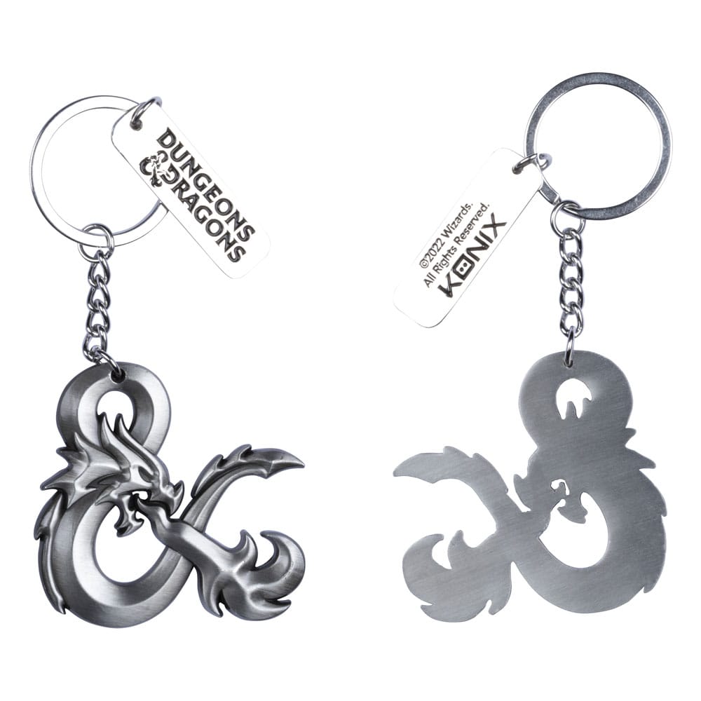 Dungeons & Dragons Keychain 3D Logo - MangaShop.ro