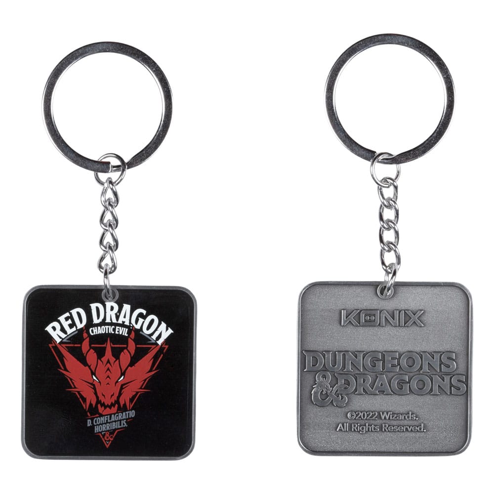 Dungeons & Dragons Keychain Red Dragon - MangaShop.ro