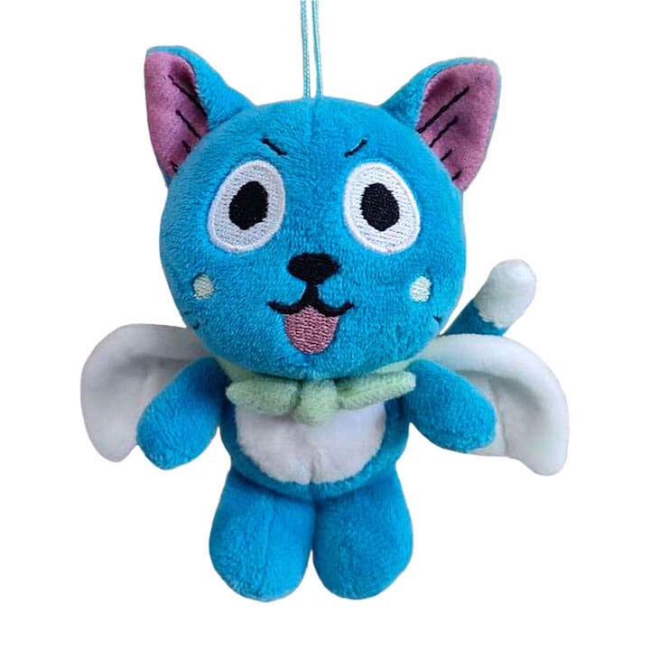 Fairy Tail Plush Figure & Keychain Happy 10 cm - MangaShop.ro