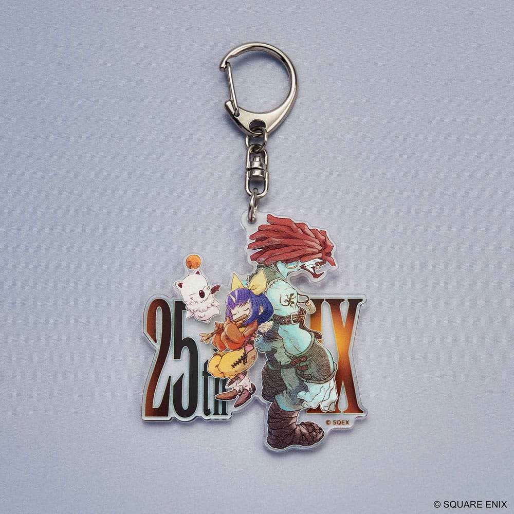 Final Fantasy IX Acrylic Keychain 25th Anniversary Eiko & Salamander - MangaShop.ro