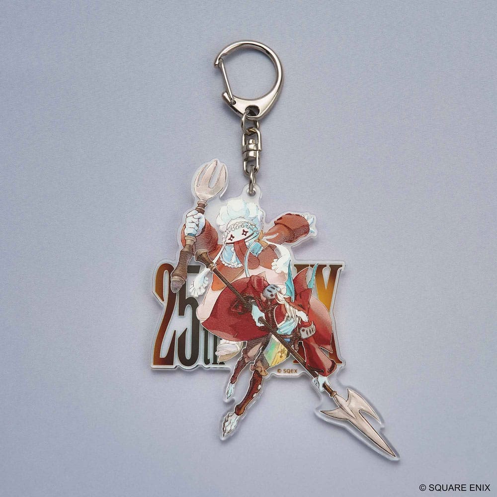Final Fantasy IX Acrylic Keychain 25th Anniversary Quina & Freija - MangaShop.ro