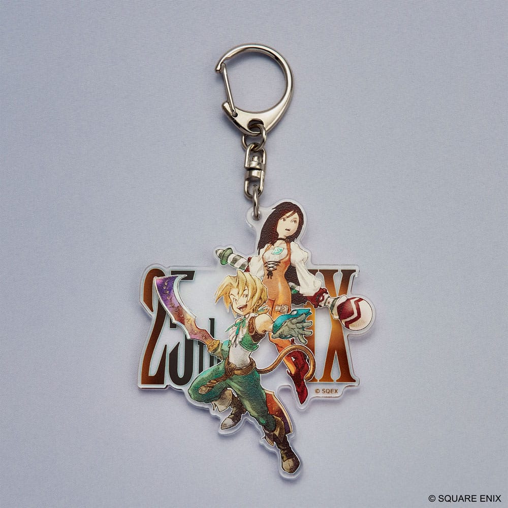 Final Fantasy IX Acrylic Keychain 25th Anniversary Zidane & Garnet - MangaShop.ro