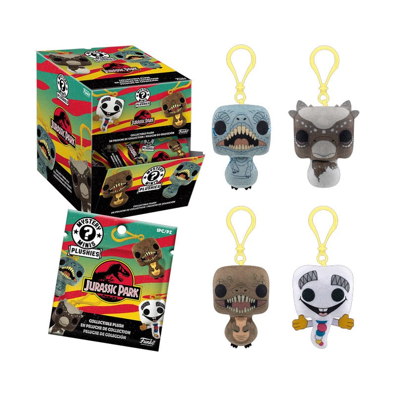 Jurassic Park Plush Keychain 5 cm Jurassic Park - MangaShop.ro