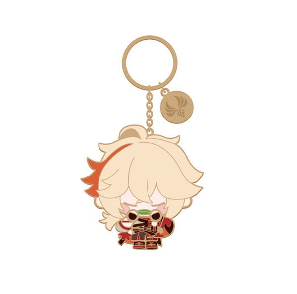 Genshin Impact Character Metal Keychain Kaedehara Kazuha - MangaShop.ro