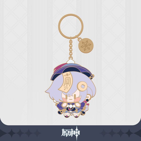 Genshin Impact Character Metal Keychain Qiqi - MangaShop.ro