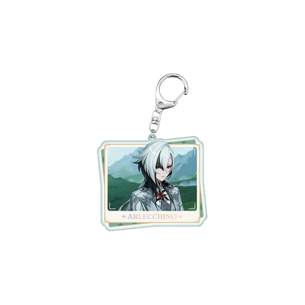 Genshin Impact Acrylic Keychain Arlecchino 7 cm - MangaShop.ro