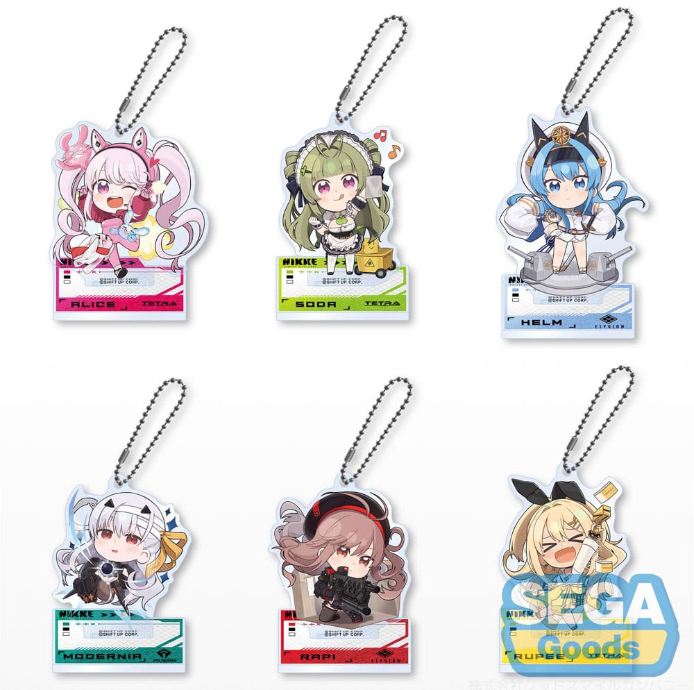 Goddess of Victory: NIKKE Keychain Chocokawa Acrylic Strap with Stand Vol.1 (6) - MangaShop.ro