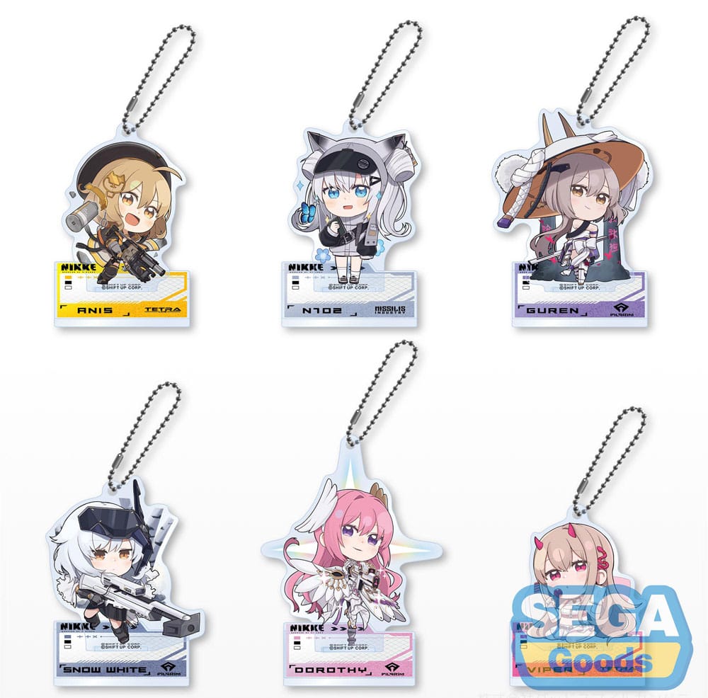 Goddess of Victory: NIKKE Keychain Chocokawa Acrylic Strap with Stand Vol.2 (6) - MangaShop.ro