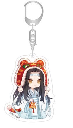 Grandmaster of Demonic Cultivation Acrylic Keychain Lan Wangji Chibi Style 7 cm - MangaShop.ro