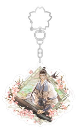 Grandmaster of Demonic Cultivation Spring Season Series Acrylic Keychain Lan Wangji 7 cm - MangaShop.ro