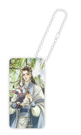 Grandmaster of Demonic Cultivation Summer Season Series Acrylic Domino Keychain Lan Wangji 6 cm - MangaShop.ro