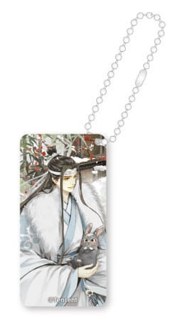 Grandmaster of Demonic Cultivation Winter Season Series Acrylic Domino Keychain Lan Wangji 6 cm - MangaShop.ro