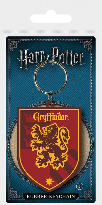 Harry Potter Rubber Keychain Gryffindor 6 cm - MangaShop.ro