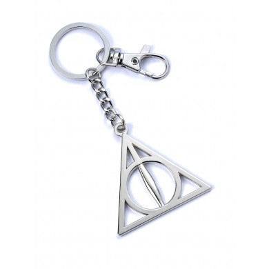 Harry Potter Keychain Deathly Hallows (silver plated) - MangaShop.ro