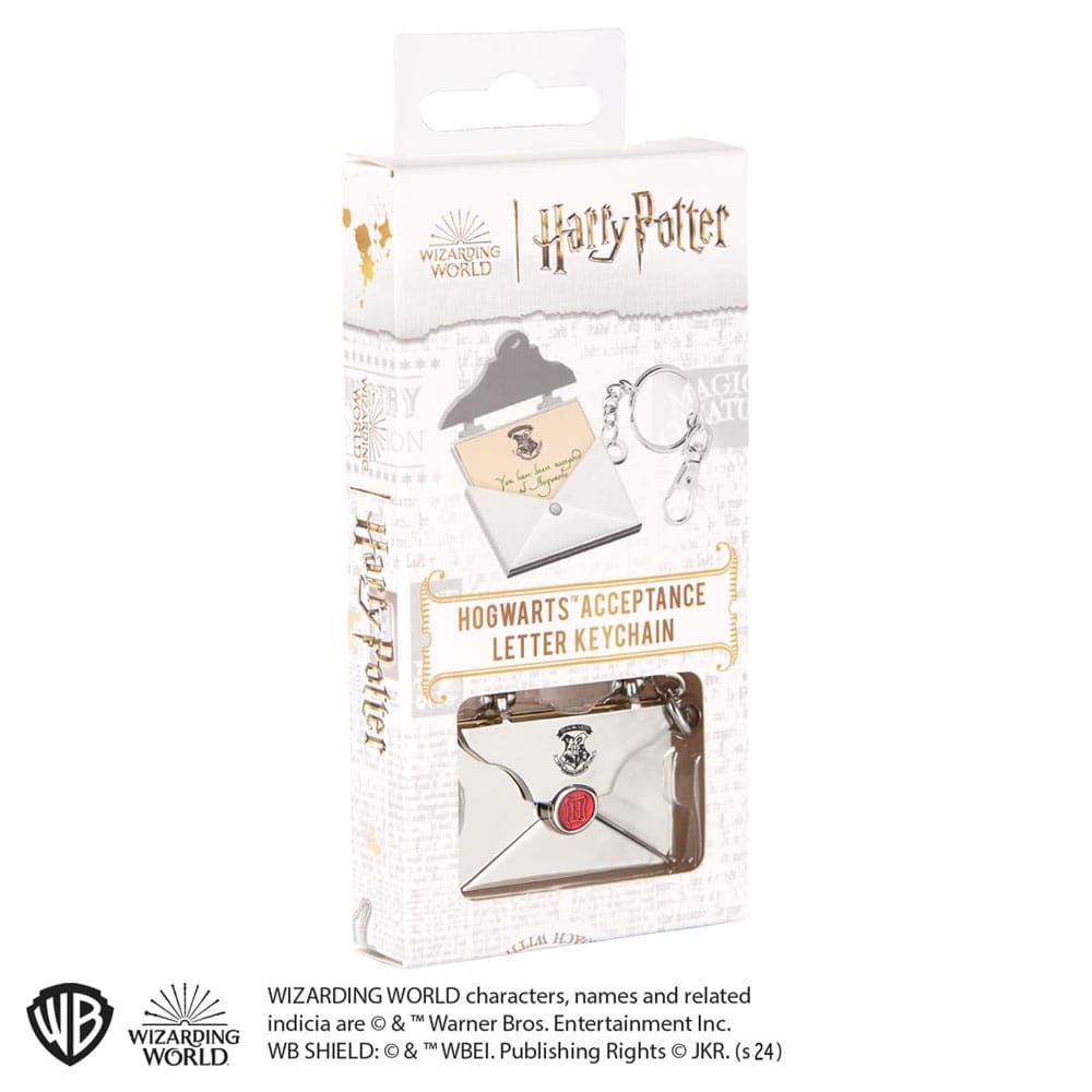 Harry Potter Metal Keychain Hogwarts Acceptance Letter - MangaShop.ro
