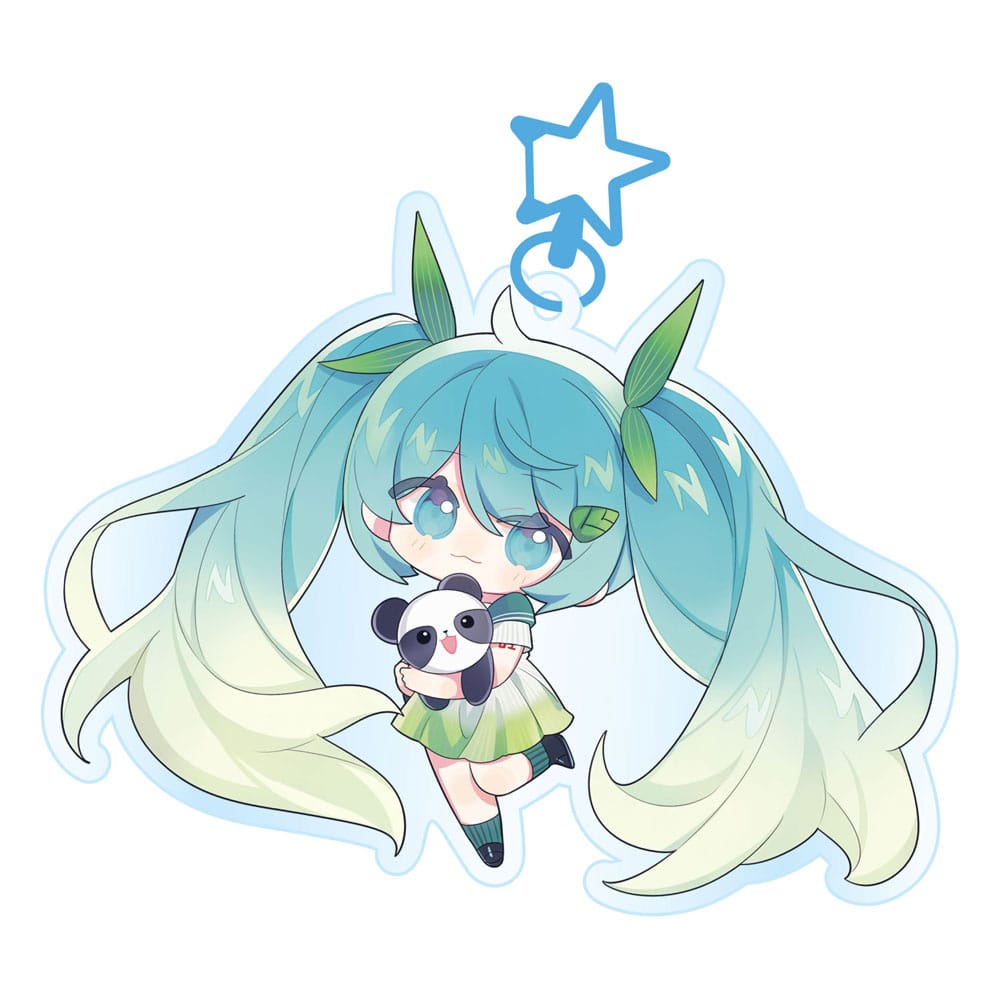 Hatsune Miku Acrylic Keychain Kawaii Spring Time - MangaShop.ro