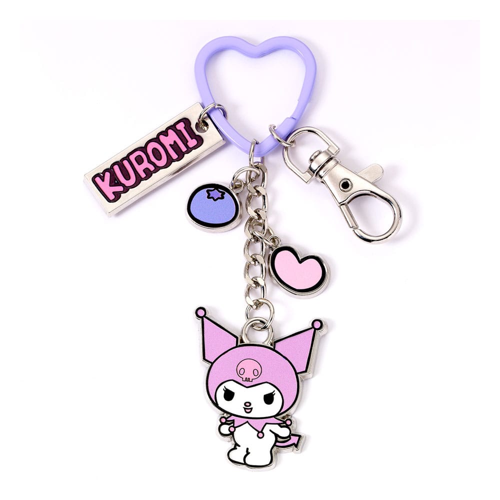 Hello Kitty Key Chain with Kuromi Charms 15 cm - MangaShop.ro