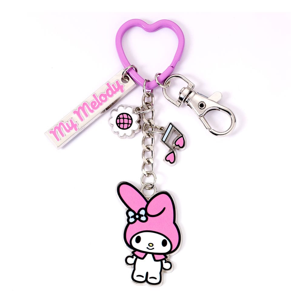 Hello Kitty Key Chain with My Melody Charms 15 cm - MangaShop.ro
