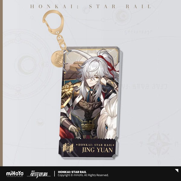 Honkai: Star Rail Character Acrylic Keychain Jing Yuan 9 cm - MangaShop.ro