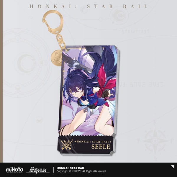 Honkai: Star Rail Character Acrylic Keychain Seele 9 cm - MangaShop.ro