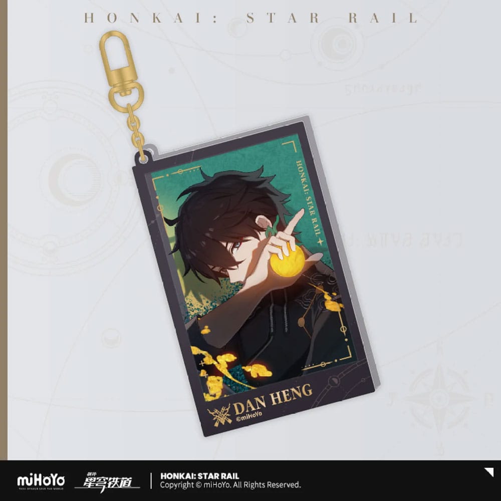 Honkai: Star Rail Countdown Departure Series Acrylic Keychain Dan Heng Glitter 9 cm - MangaShop.ro