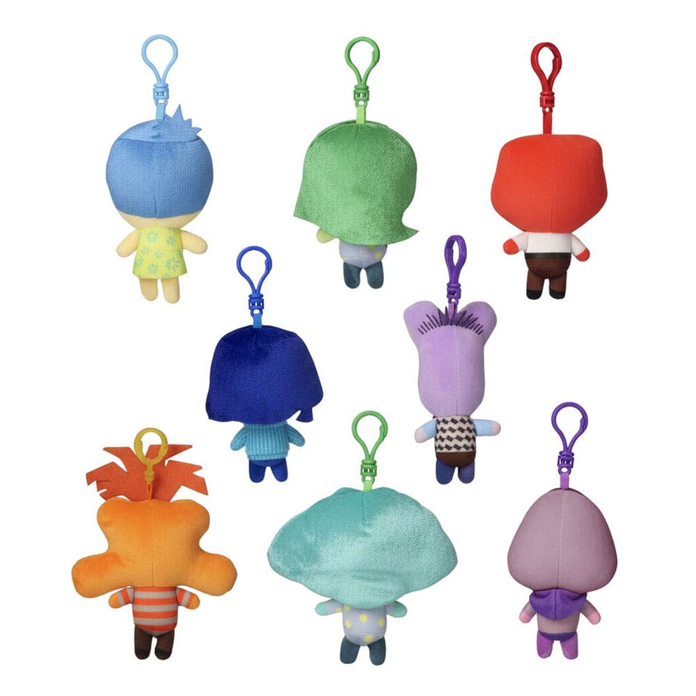 Inside Out Plush Keychains 12 cm Assortment (24) - MangaShop.ro