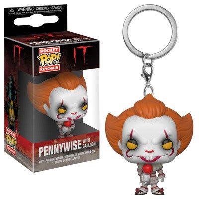 Stephen King's It 2017 Pocket POP! Vinyl Keychain Pennywise with Balloon 4 cm - MangaShop.ro