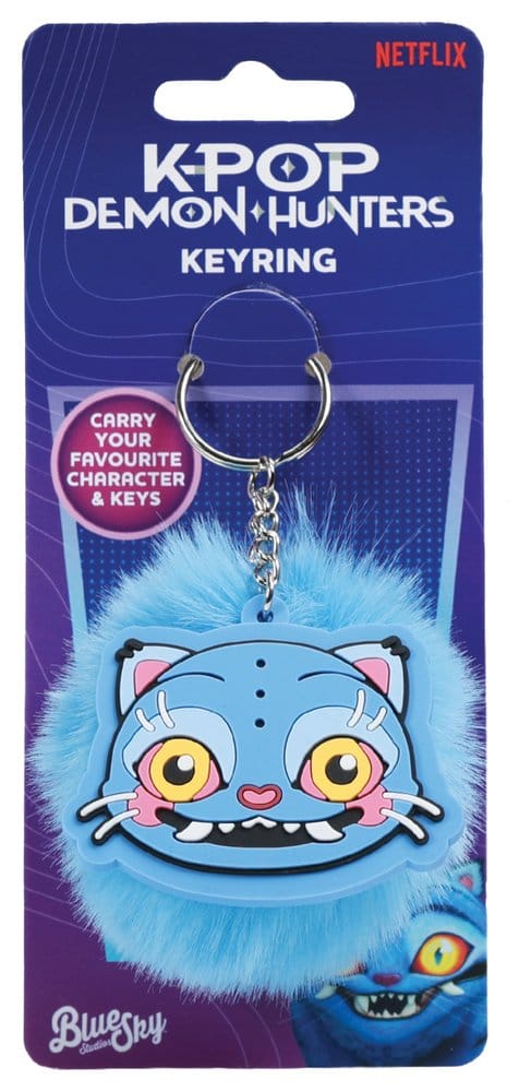 KPop Demon Hunters Pom Pom Keychain Derpy - MangaShop.ro
