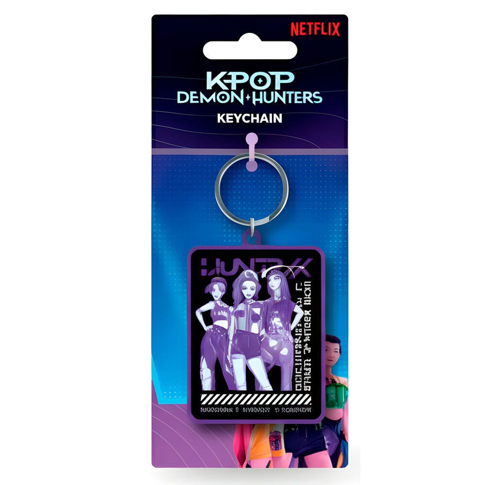 KPop Demon Hunters PVC Keychain Huntrix Group - MangaShop.ro