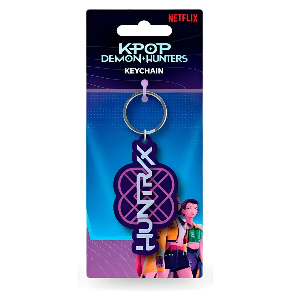 KPop Demon Hunters PVC Keychain Huntrix Logo - MangaShop.ro
