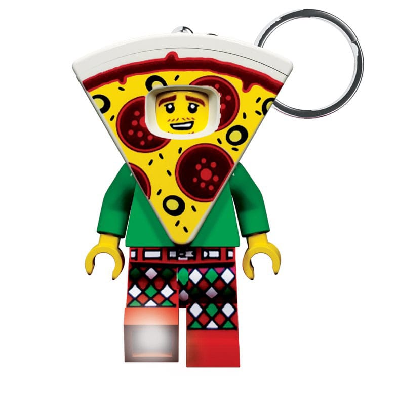 LEGO Light-Up Keychain Pizza 8 cm - MangaShop.ro