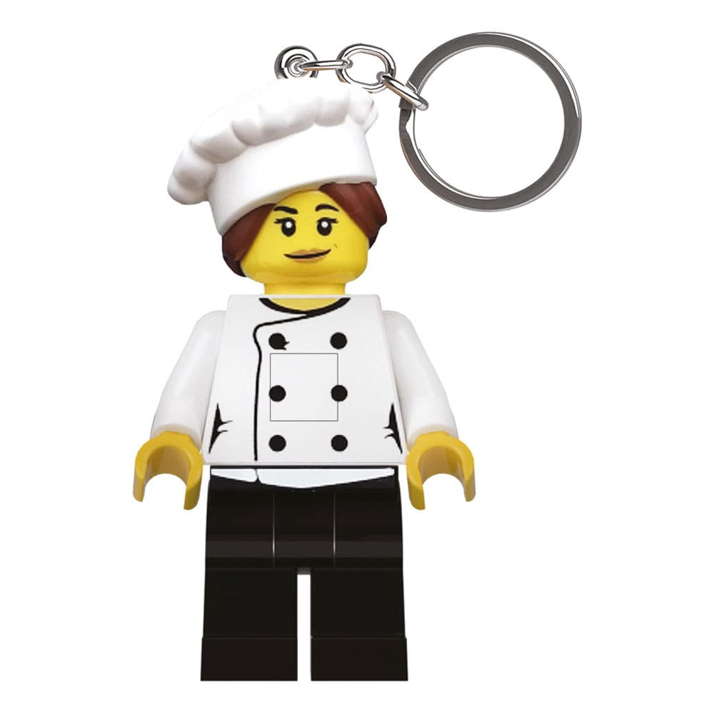 LEGO Minifigures Light-Up Keychain Gourmet Chef 8 cm - MangaShop.ro